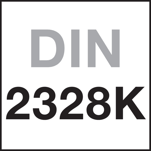 Norm: DIN 2328K