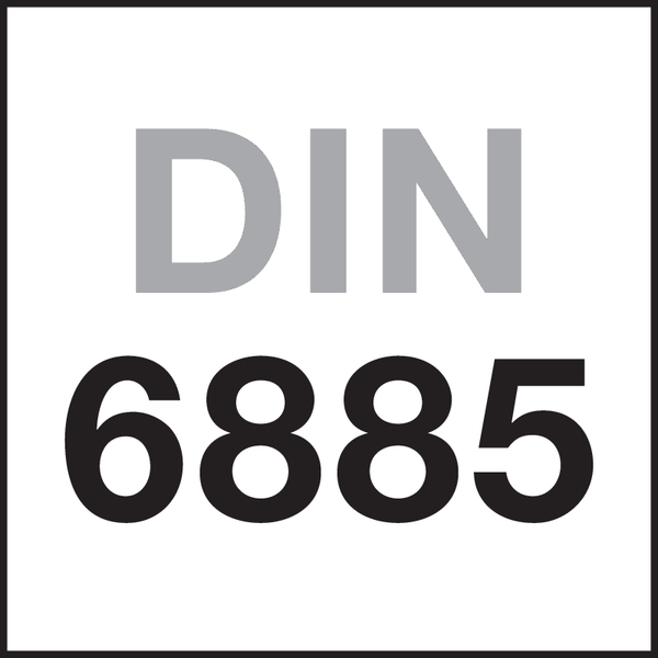 Norm: DIN 6885