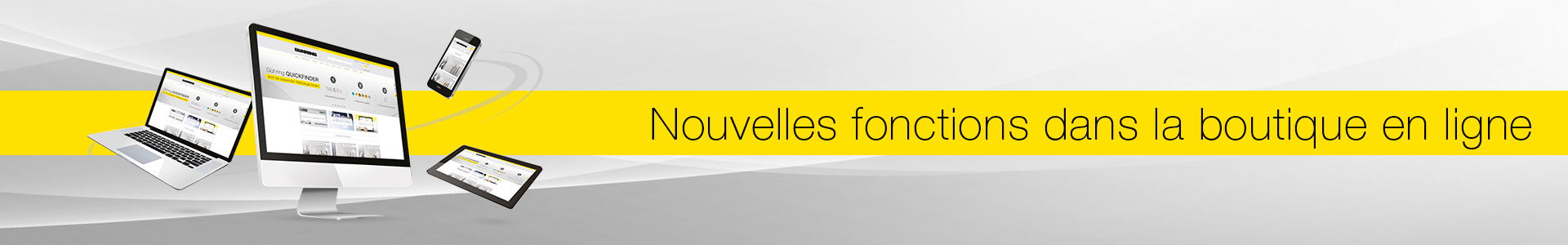 Nouvelles fonctions dans la boutique en ligne